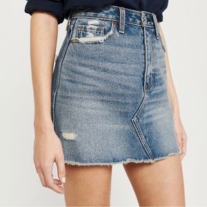 Women’s vintage denim Abercrombie & Fitch skirt